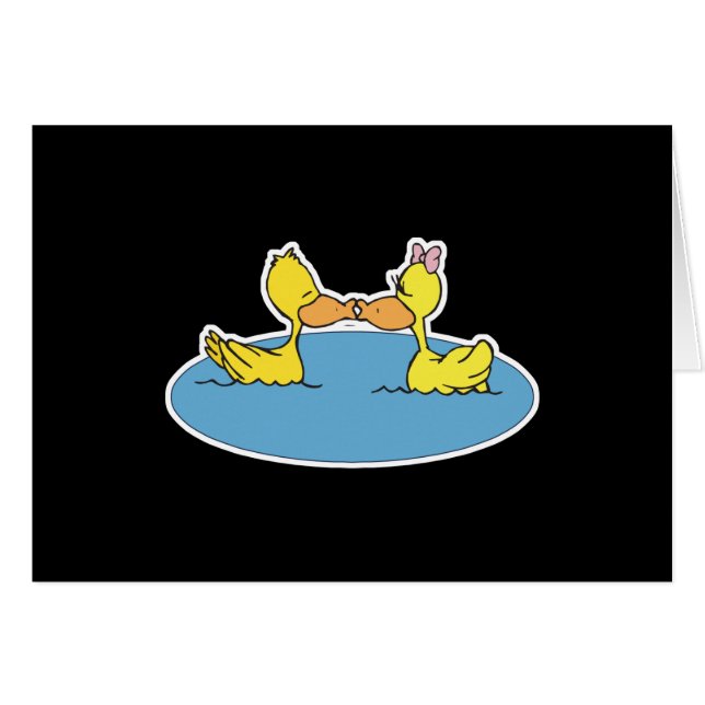 bonitos patos de besos (Anverso (Horizontal))