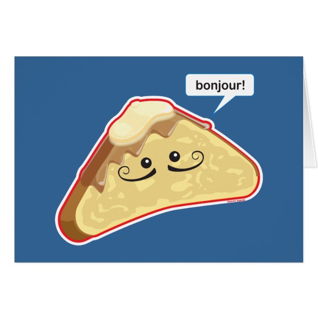 ¡Bonjour! (Anverso (Horizontal))