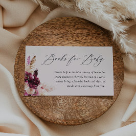 Bonjour Bébé Books para la Tarjeta de Alojamiento