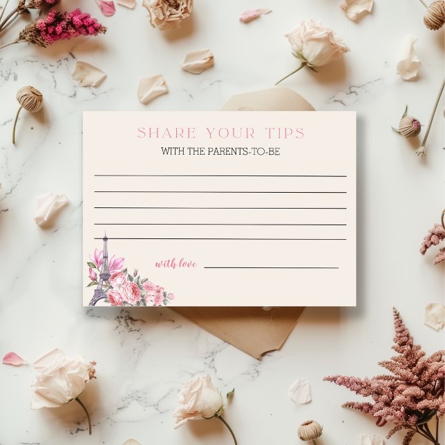 Bonjour Bebe | Tarjeta Jar de consejos para padres (Subido por el creador)