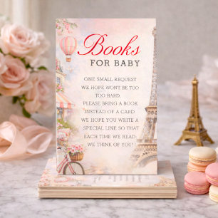 Bonjour Bébé Tarjetas de regalo de libros para beb