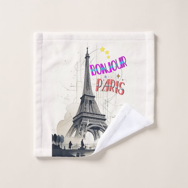 Bonjour Colorful Paris (Toallita)