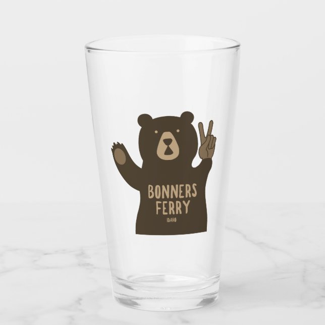 Bonners Ferry Idaho Paz Oso (Anverso)