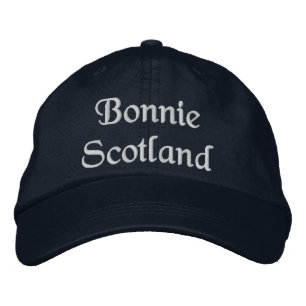 Bonnie Scotland gorra - un recuerdo escocés de cal