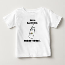 Bono. Bond Bebé. Camiseta para bebés