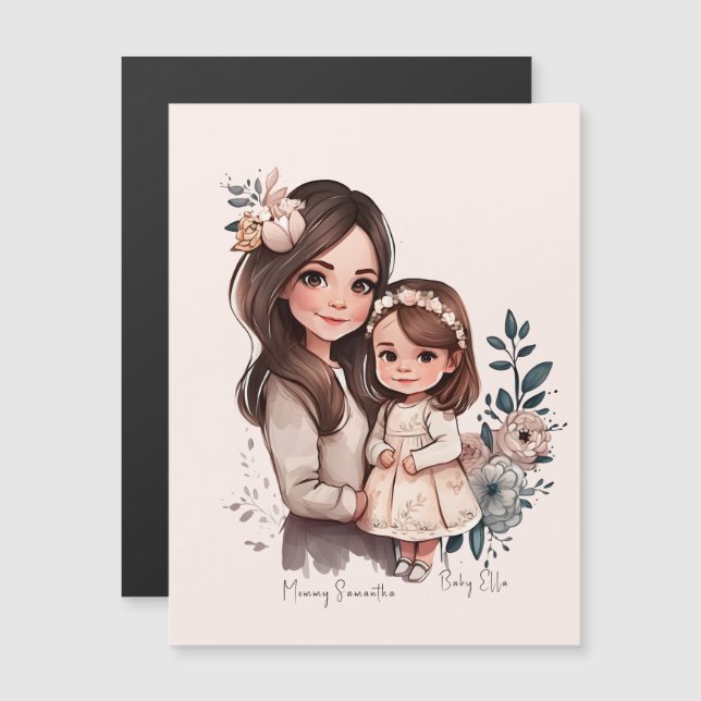 Bono de mamá y hija Adorable (3) (Anverso/Reverso)