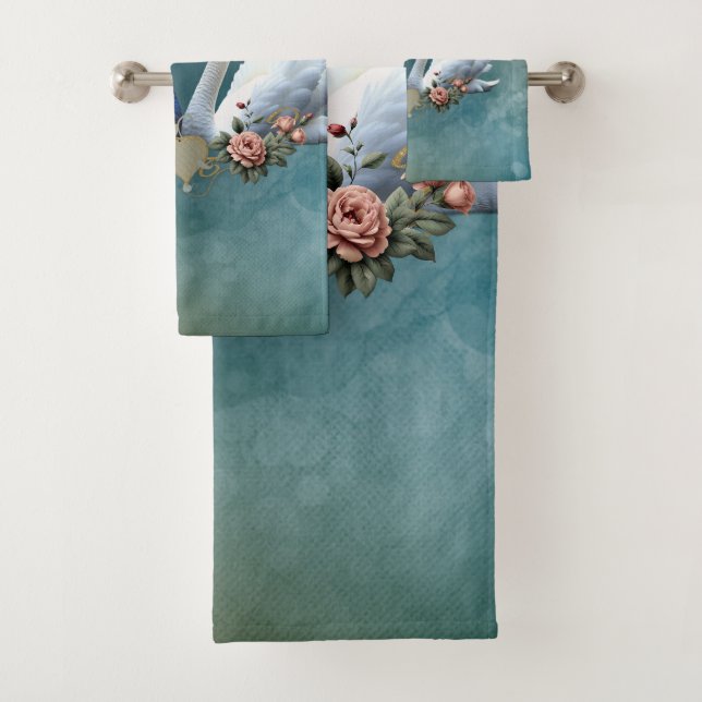 Bono eterno, cisnes negros y blancos enamorados. (In situ)