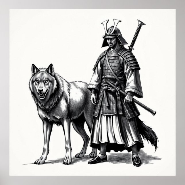 Bono feroz: Samurai y el arte del carbón lobo (Frente)