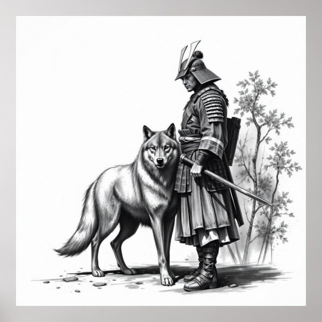 Bono feroz: Samurai y el arte del carbón lobo (Frente)