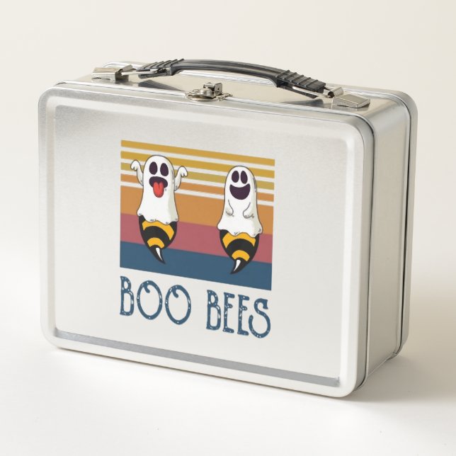 Boo Bees Pareja Ghost Halloween (Anverso)