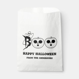¡BOO! Bolsas de Favor Fantasma de Halloween