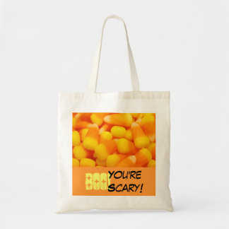 ¡BOO! Bolsas de mano de Halloween de maíz dulce at