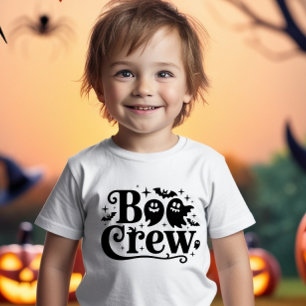 Boo Club Niños Camiseta divertida de Halloween