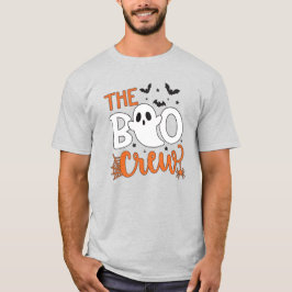 Boo Crew Halloween Fantasma Unisex Camiseta