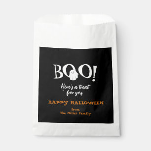 BOO Cute Fantasma Halloween tratar las bolsas de F