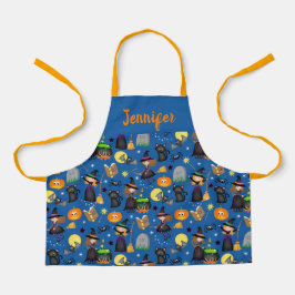 ¡BOO! delantal de Halloween para los niños