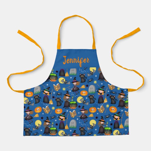 ¡BOO! delantal de Halloween para los niños (Anverso)