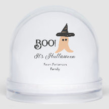 Boo, es Halloween de naranja de apellido fantasma
