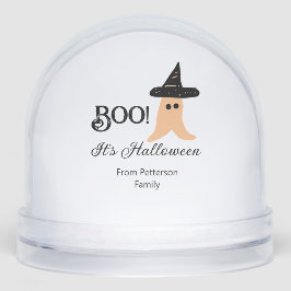 Boo, es Halloween de naranja de apellido fantasma