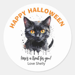 ¡Boo! Feliz pegatina Ghost Halloween