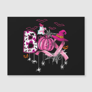 Boo Halloween Calabaza Cinta rosa Leche de Bruja p