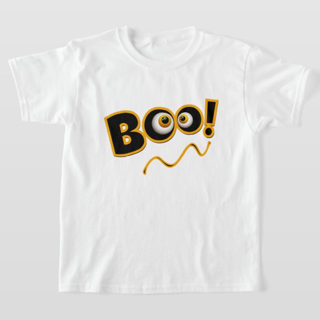 Boo Happy Halloween Costume Camiseta (Distribución)