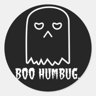 Boo Humbug Pegatina