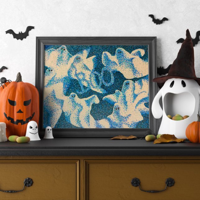 ¡Boo! Impresión de Halloween sobre el fantasma Poi (Subido por el creador)