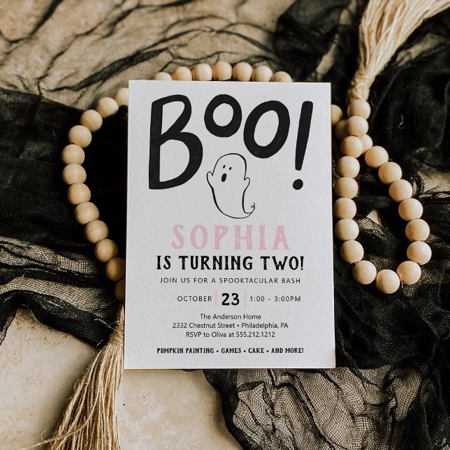 ¡Boo! Invitación a Halloween de la Segunda Fiesta  (Subido por el creador)