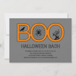 ¡Boo! Invitación a la fiesta de Halloween