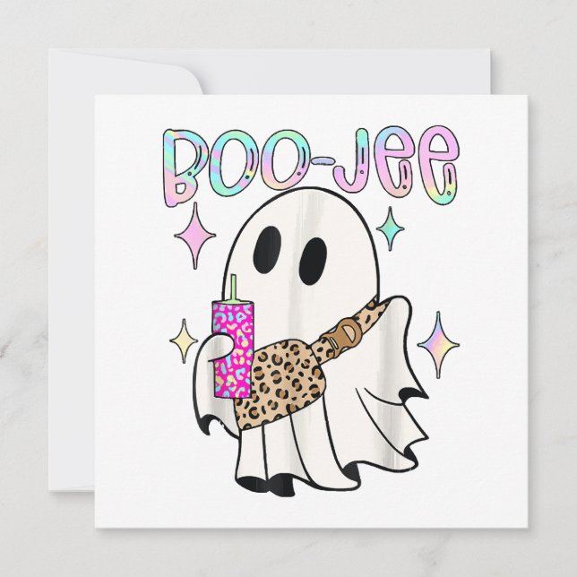 Boo Jee Funny Halloween Ghost (Anverso)