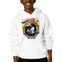 Boo Jitsu diversión Halloween hoodie