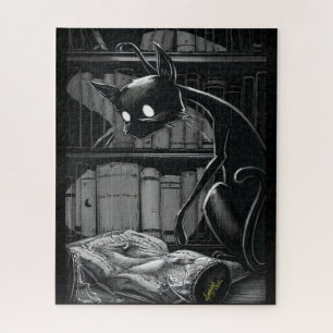 Boo Kitty Lee Dune Jigsaw Puzzle