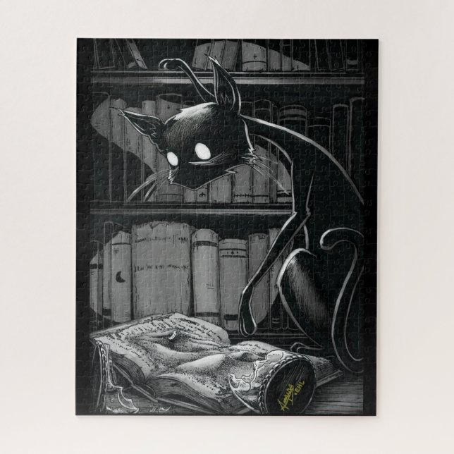 Boo Kitty Lee Dune Jigsaw Puzzle (Vertical)