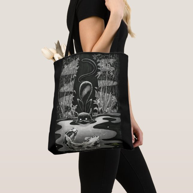 Boo Kitty Se Va A Pescar La Bolsa De Toques (Detalle)