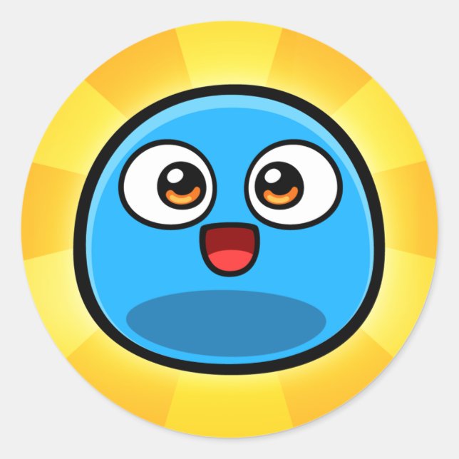 Boo Pegatinas (Anverso)