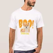 ¡Boo! Shiba Inu | Mejor camiseta para Shiba Inu
