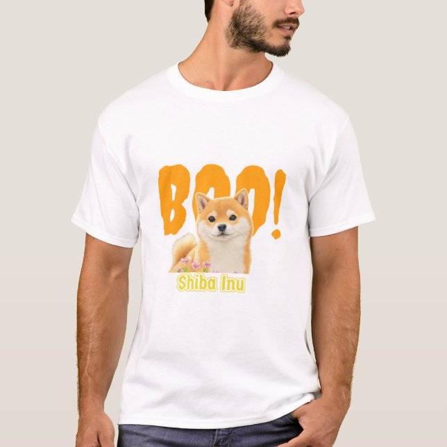 ¡Boo! Shiba Inu | Mejor camiseta para Shiba Inu (Anverso)