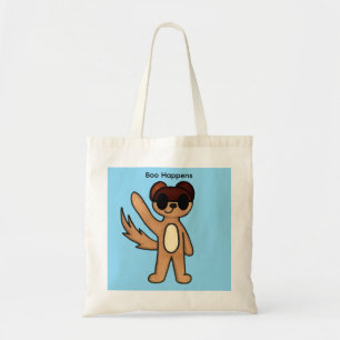 Boo sucede en la bolsa de la tote