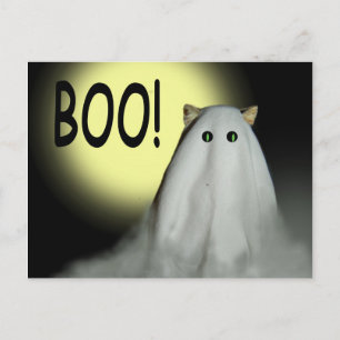 ¡Boo! Tarjeta de Halloween