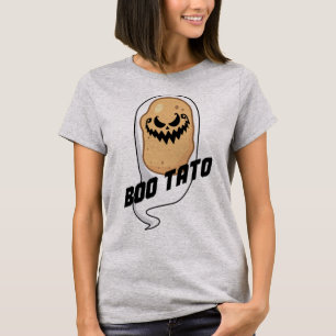 Boo-Tato Spooky Potato Food Halloween Camiseta