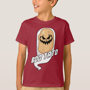 Boo-Tato Spooky Potato Food Halloween Camiseta