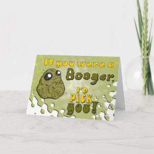 Booger Love - Día de San Valentín gracioso   Nota