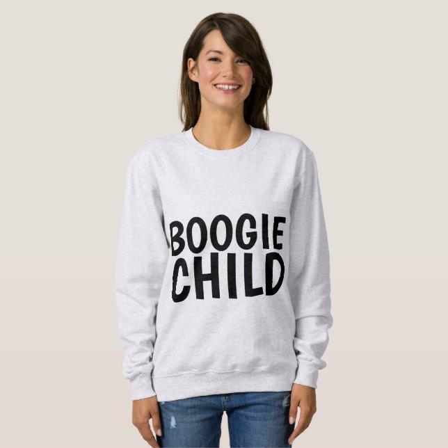 BOOGIE CHILD Vintage Graciosa Camisetas Disco (Anverso completo)
