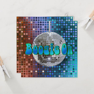 ¡Boogie On! 1 Invitaciones