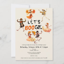 BOOGIE Skeleton Day Of Dedults Halloween Party