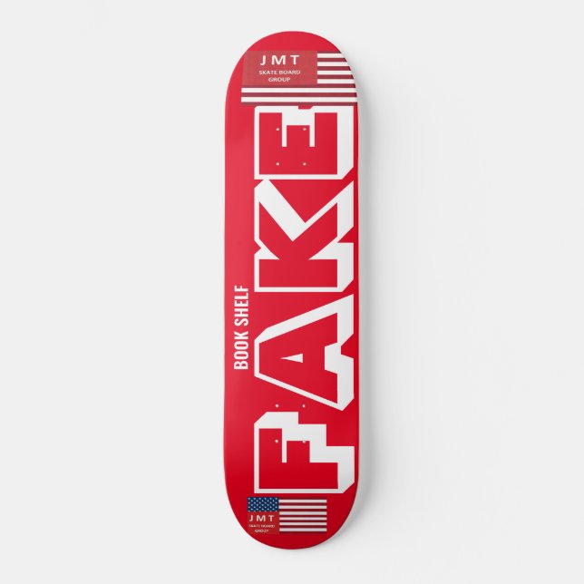 BOOK SHELF FALKE Skateboard (Anverso)