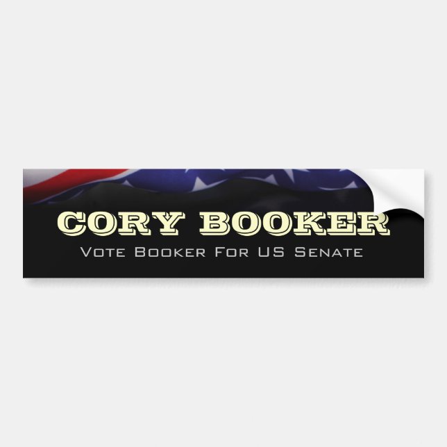 Booker de Cory para la pegatina para el (Frente)