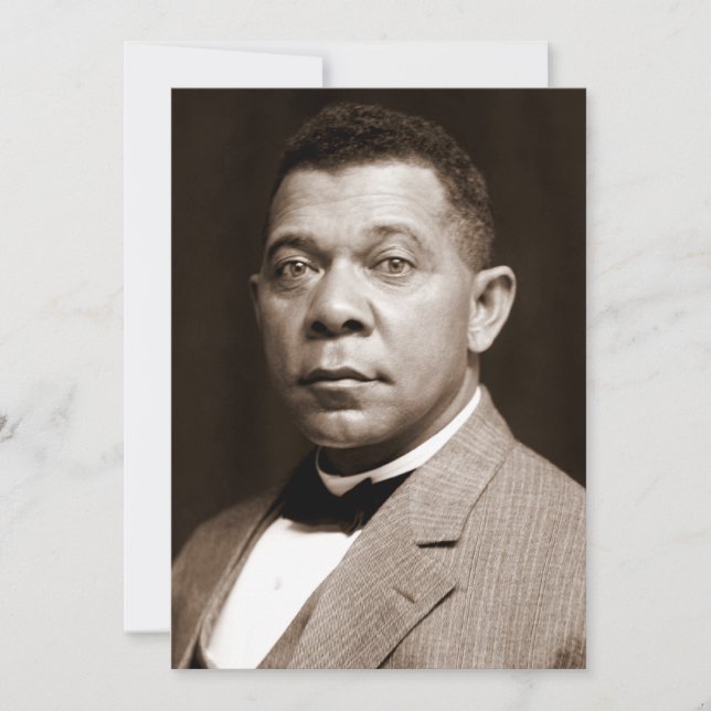 Booker Washington: Educador afroamericano (Anverso)