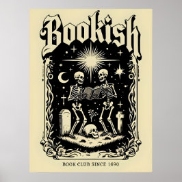 Bookish Skeletons Arte gótico